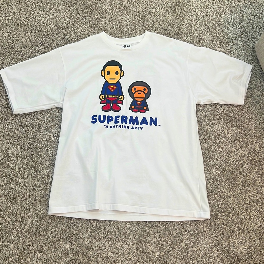 BAPE x Superman shirt